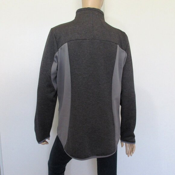 NIKE Top Size Large Gray Dri Fit Pullover 1/4 Zip - Picture 7 of 10